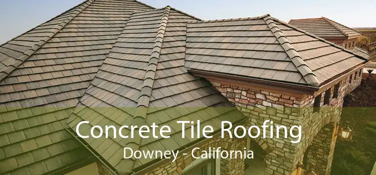 Concrete Tile Roofing Downey - California